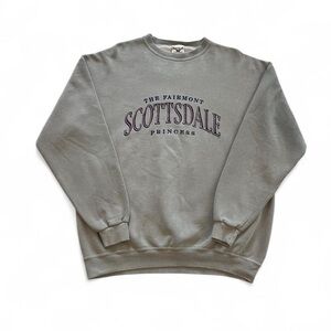 The Fairmont Scottsdale Princess Vintage Gray Crewneck Sweatshirt